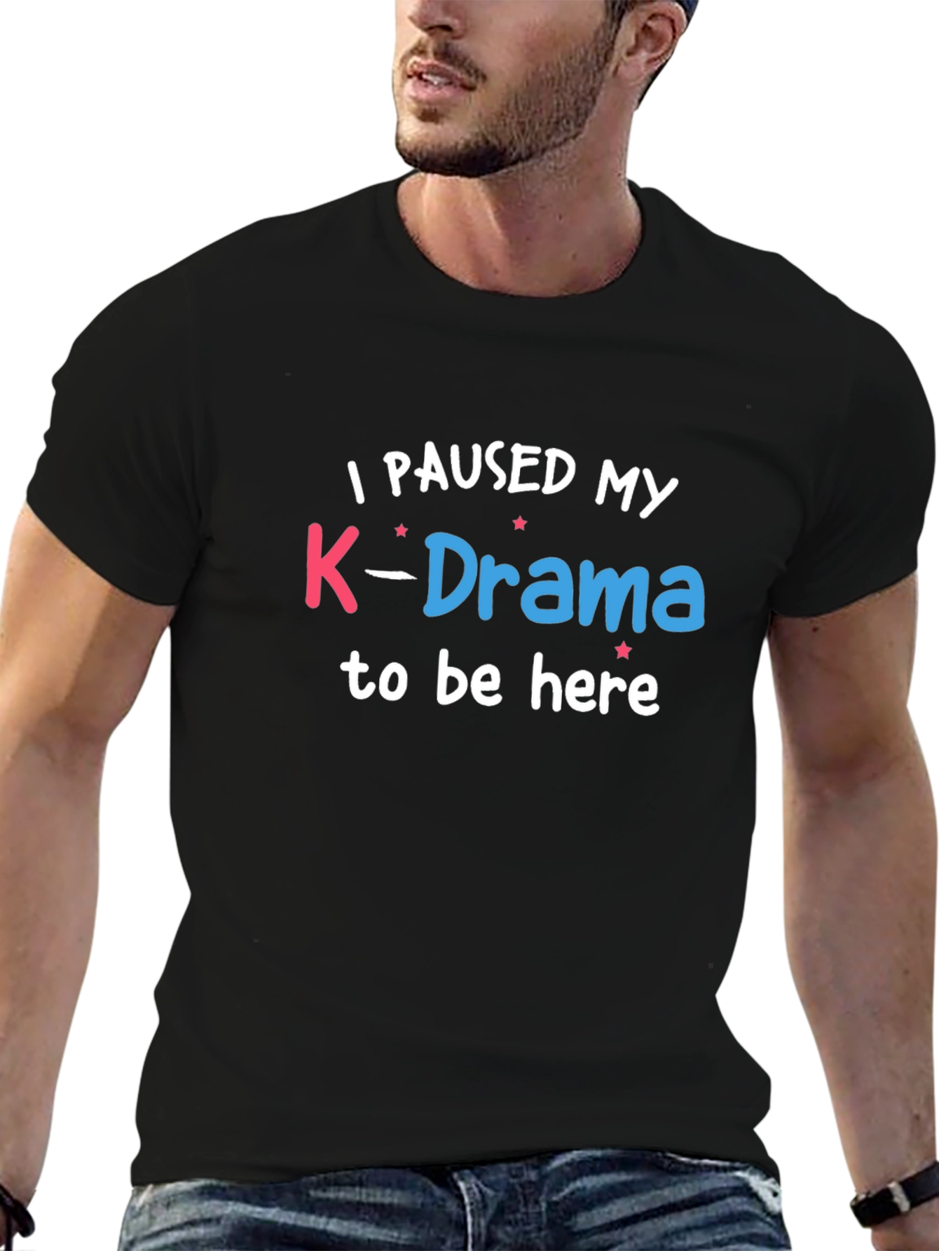 K-Drama Fan T-Shirt -  Paused My K-Drama Tee