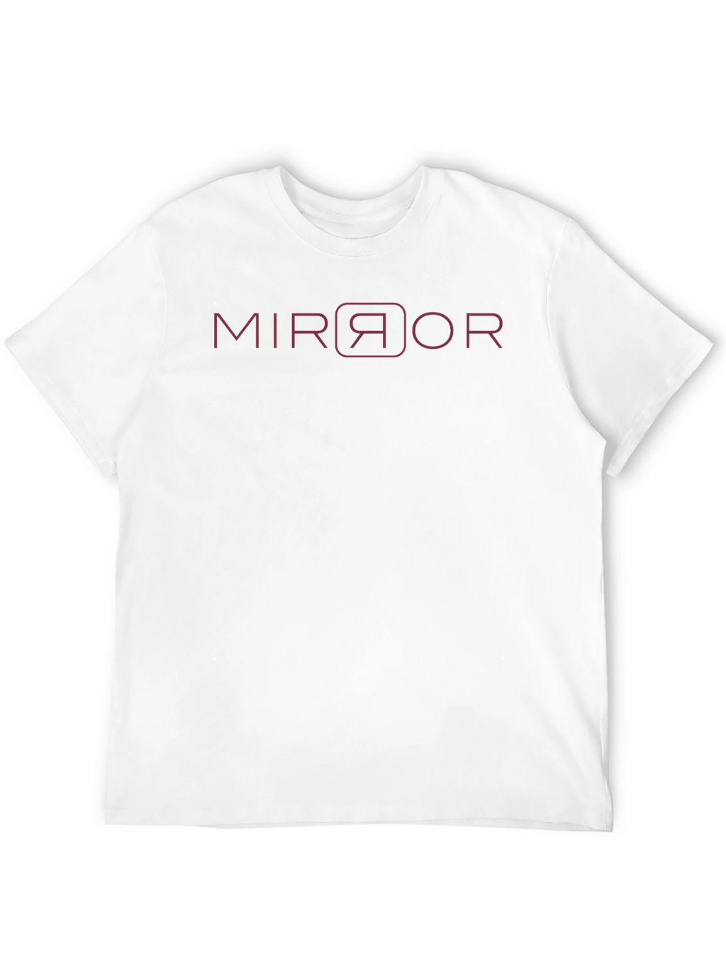 MIRROR Graphic Tee - Soft Cotton Casual T-Shirt