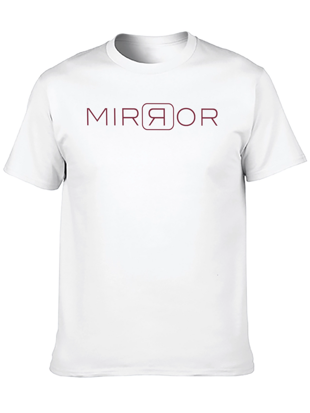 MIRROR Graphic Tee - Soft Cotton Casual T-Shirt