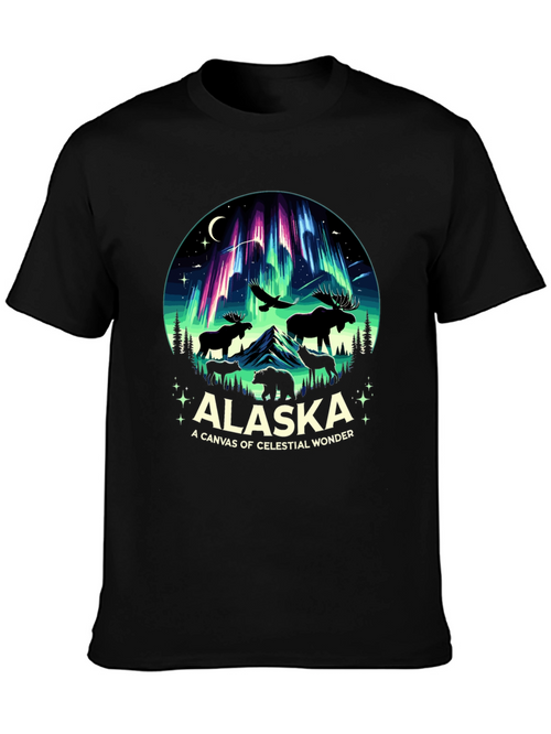 Alaska Celestial Wonder Graphic Tee
