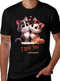 I Love You Cats T-Shirt