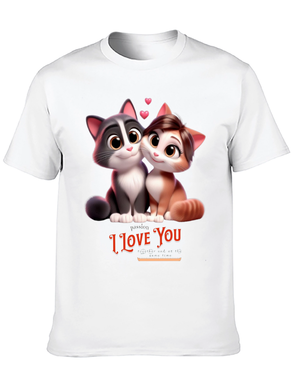 I Love You Cats T-Shirt