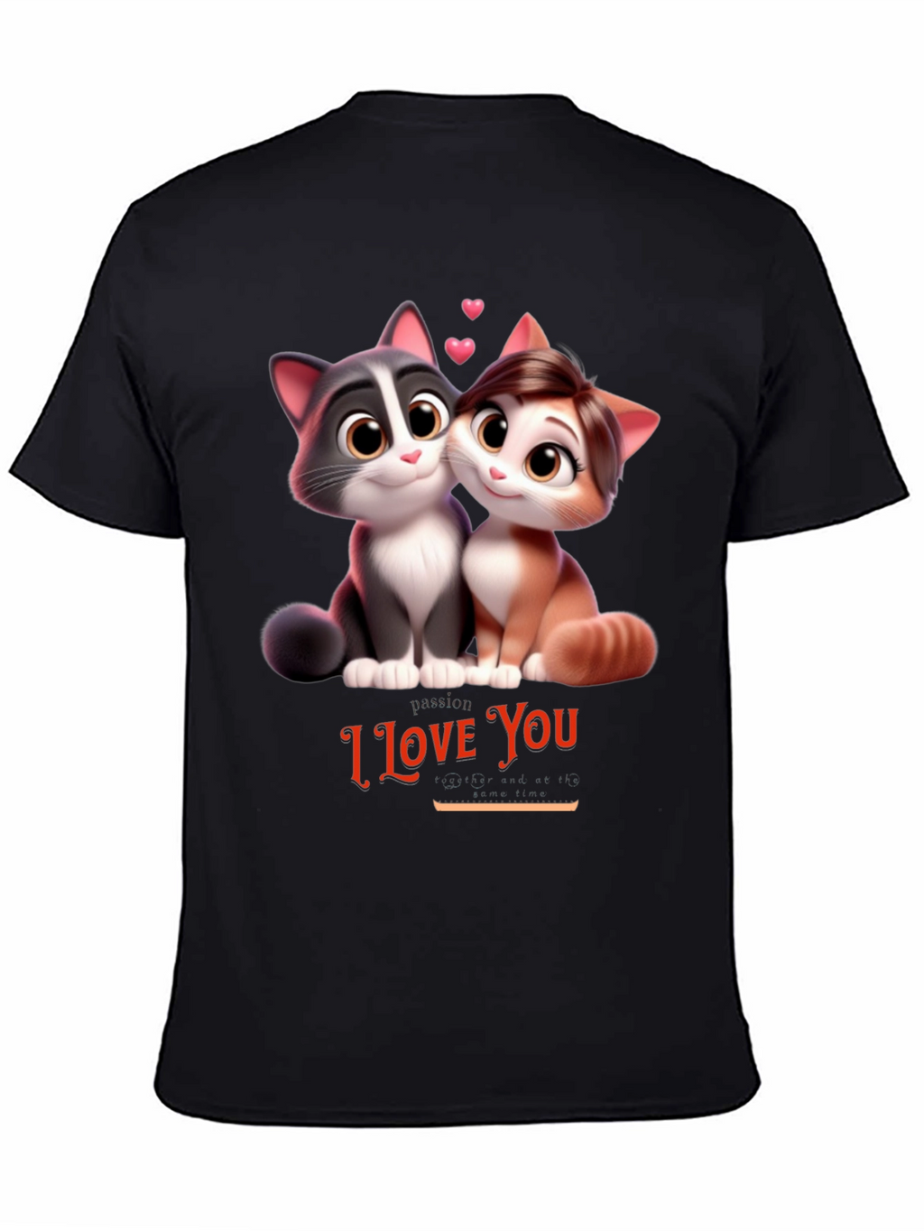 I Love You Cats T-Shirt