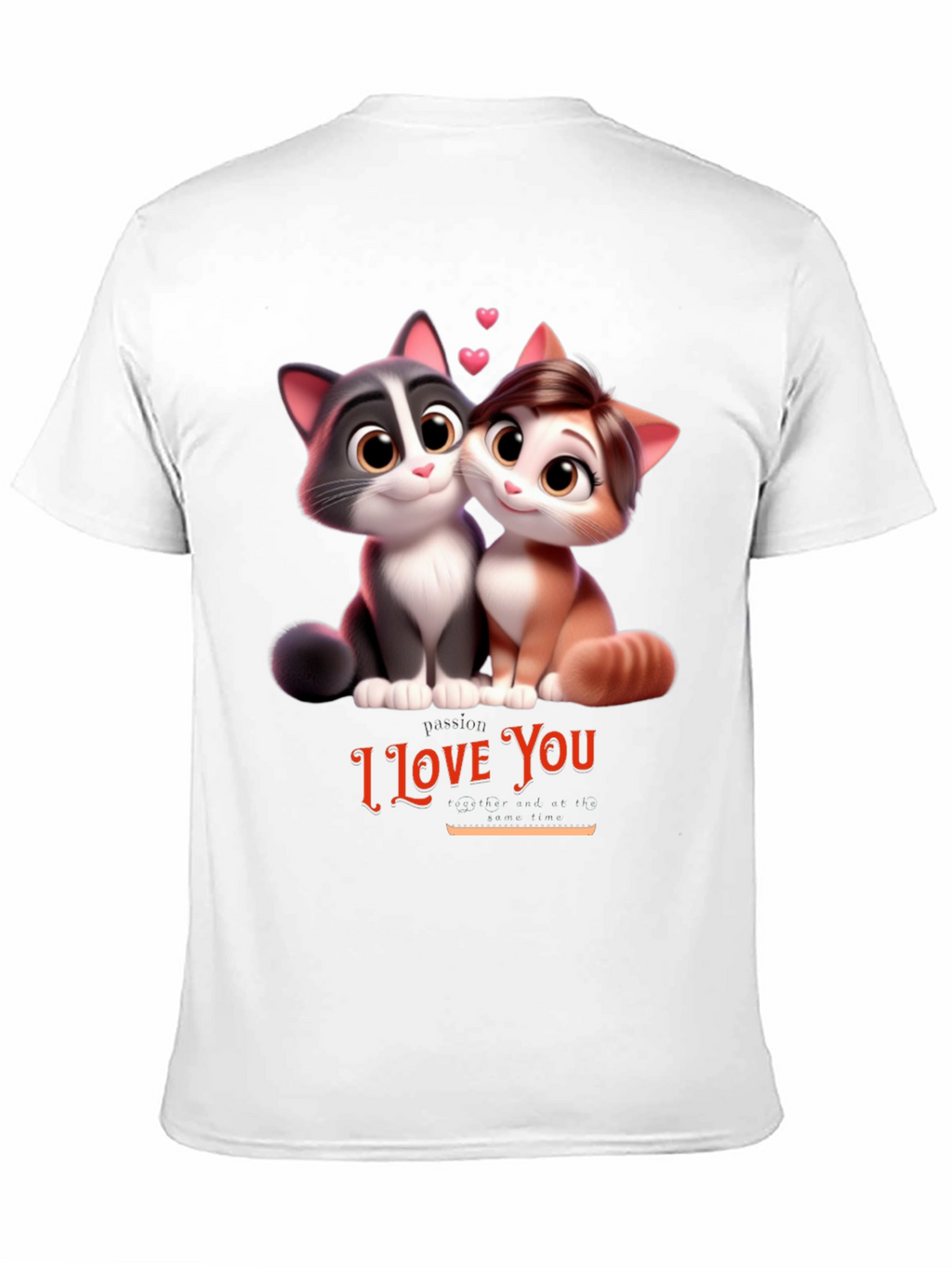 I Love You Cats T-Shirt