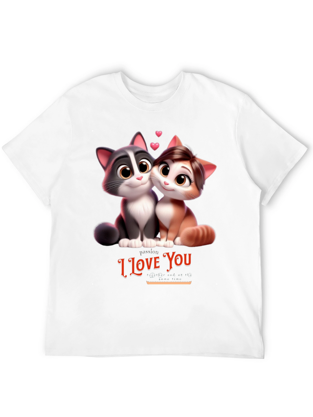 I Love You Cats T-Shirt