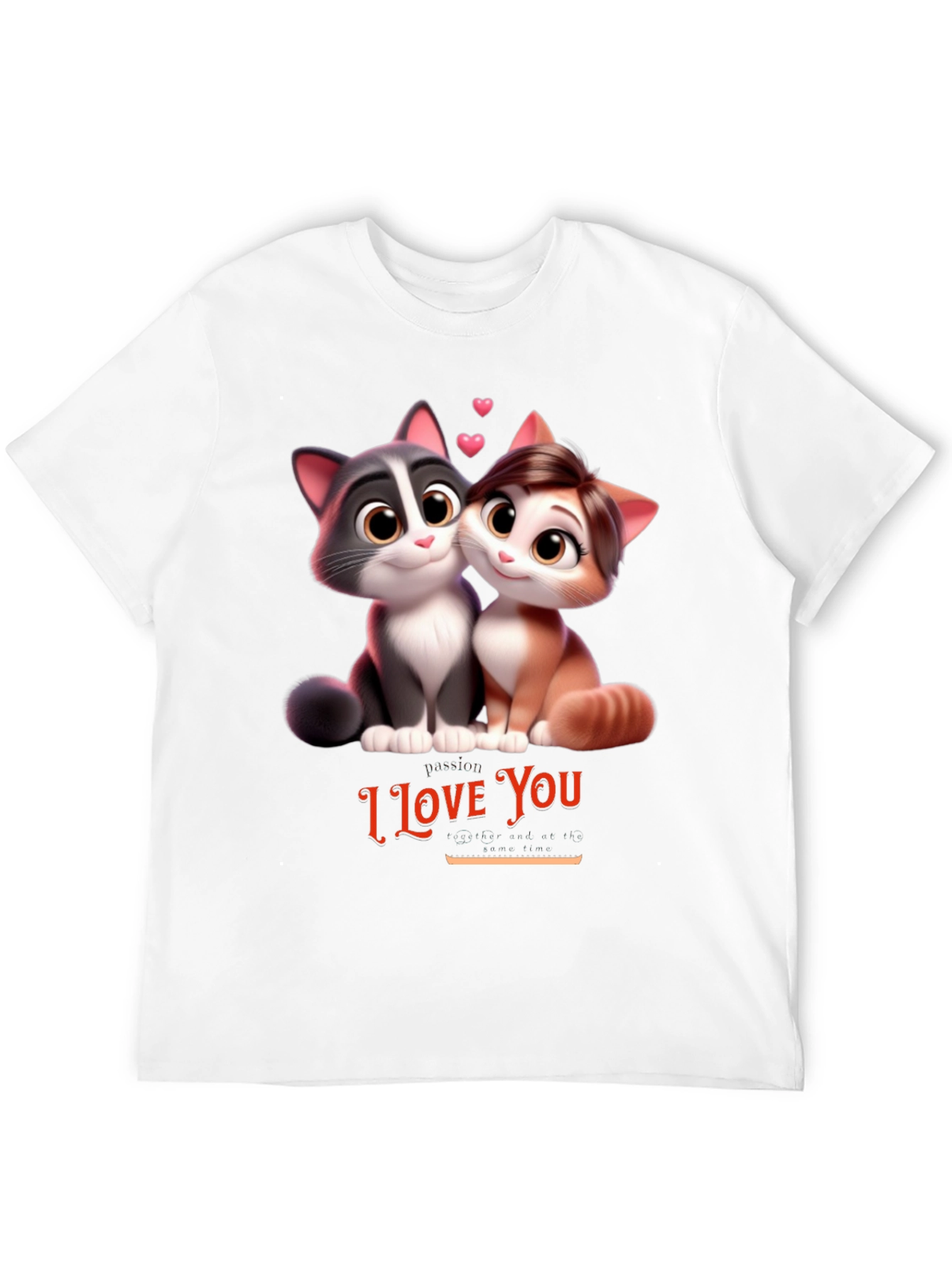 I Love You Cats T-Shirt