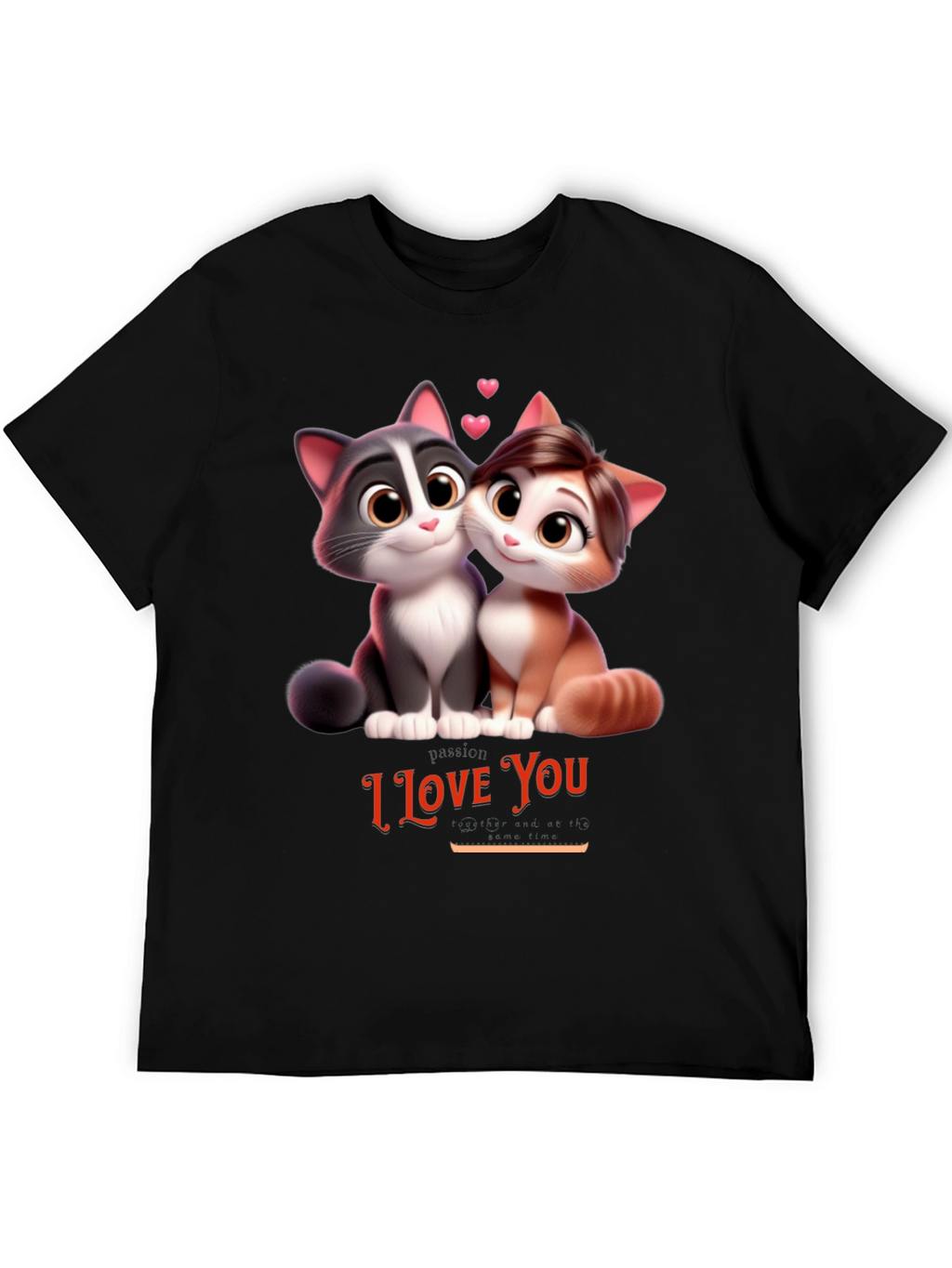 I Love You Cats T-Shirt