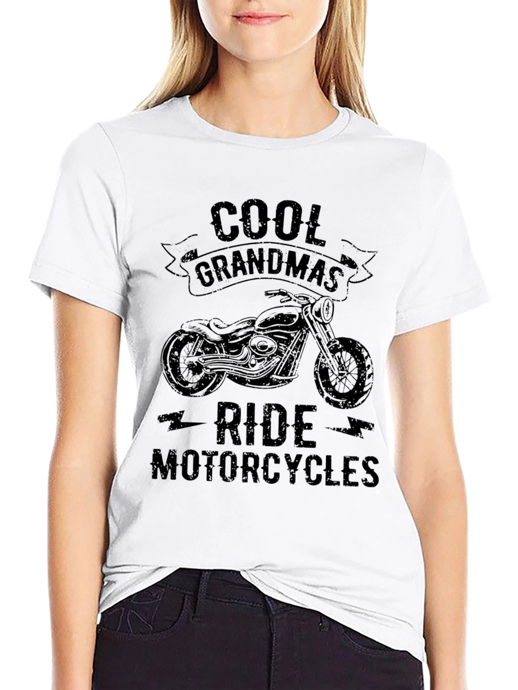 Cool Grandmas Ride Motorcycles T-Shirt