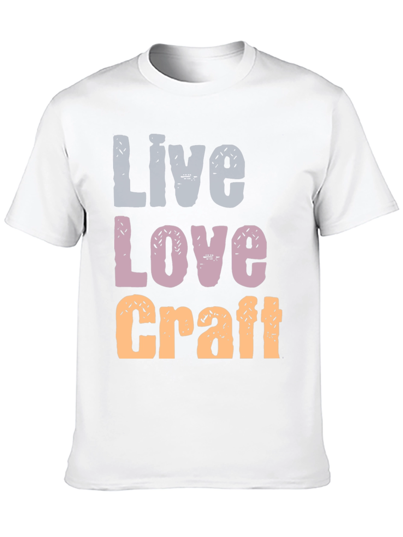 Live Love Craft T-Shirt - Creative Hobby Apparel