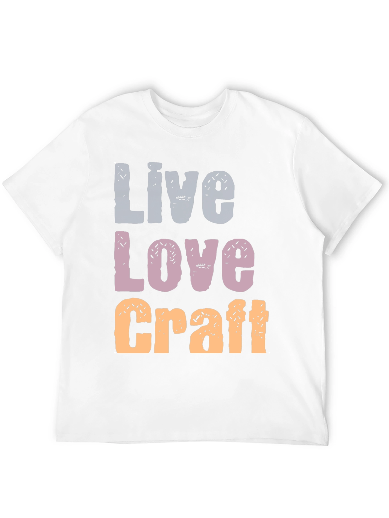 Live Love Craft T-Shirt - Creative Hobby Apparel