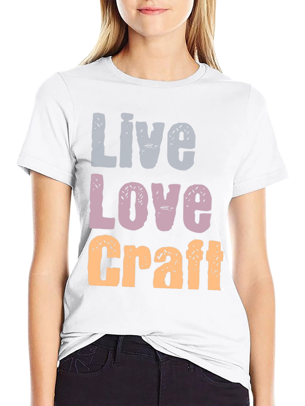 Live Love Craft T-Shirt - Creative Hobby Apparel