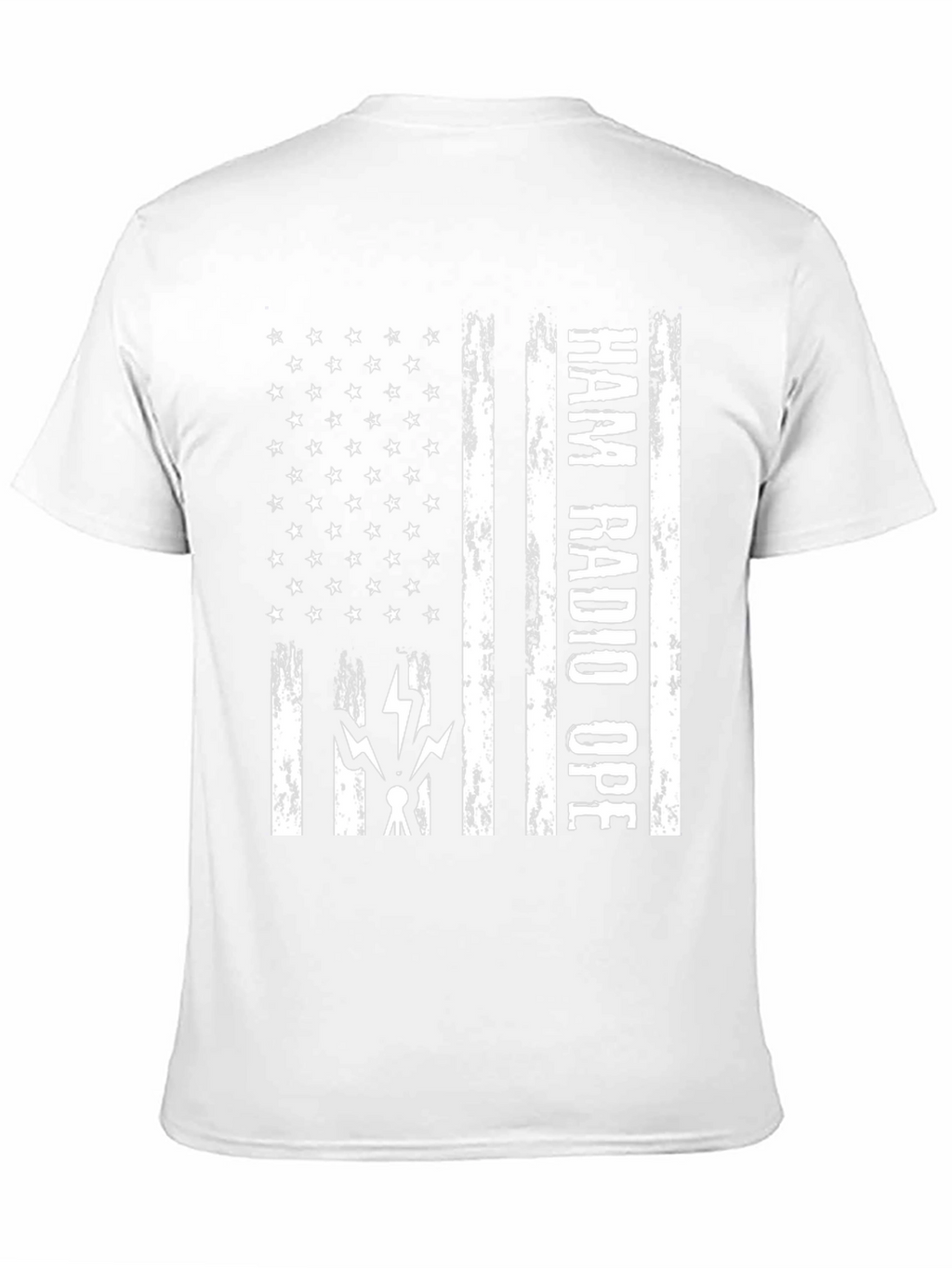 Ham Radio Operator American Flag T-Shirt