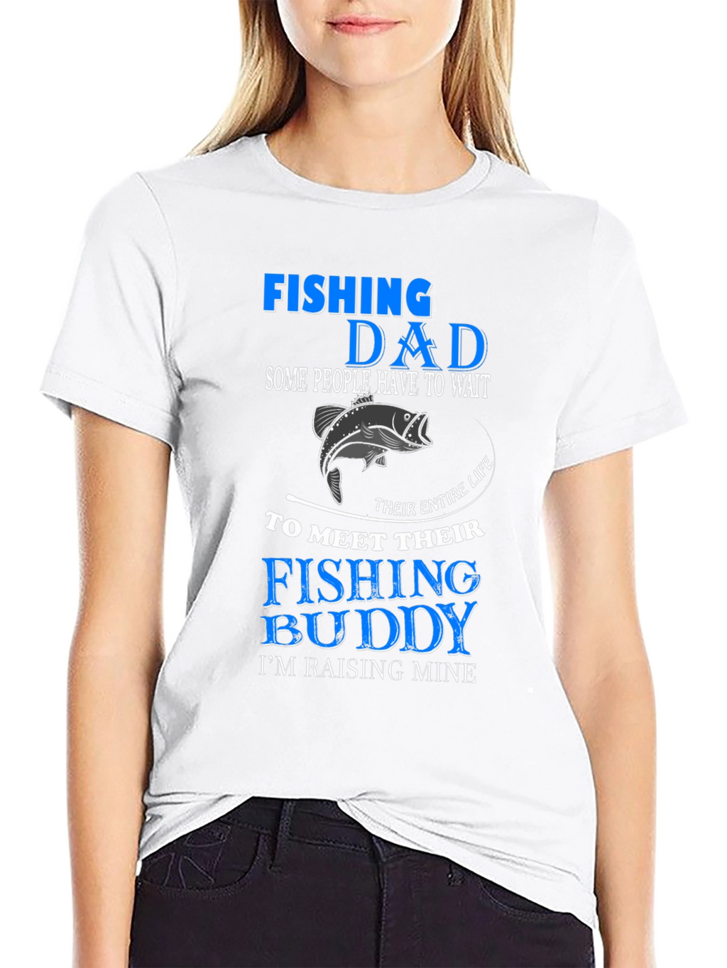 Fishing Dad T-Shirt - Fishing Buddy In Training