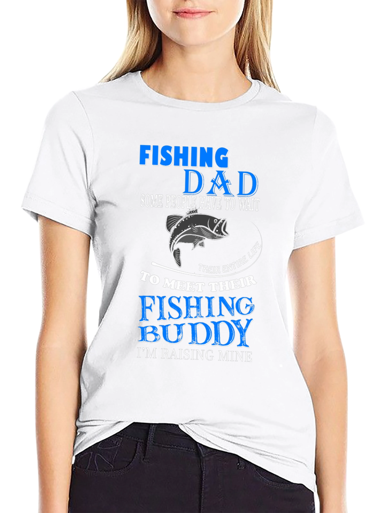 Fishing Dad T-Shirt - Fishing Buddy In Training