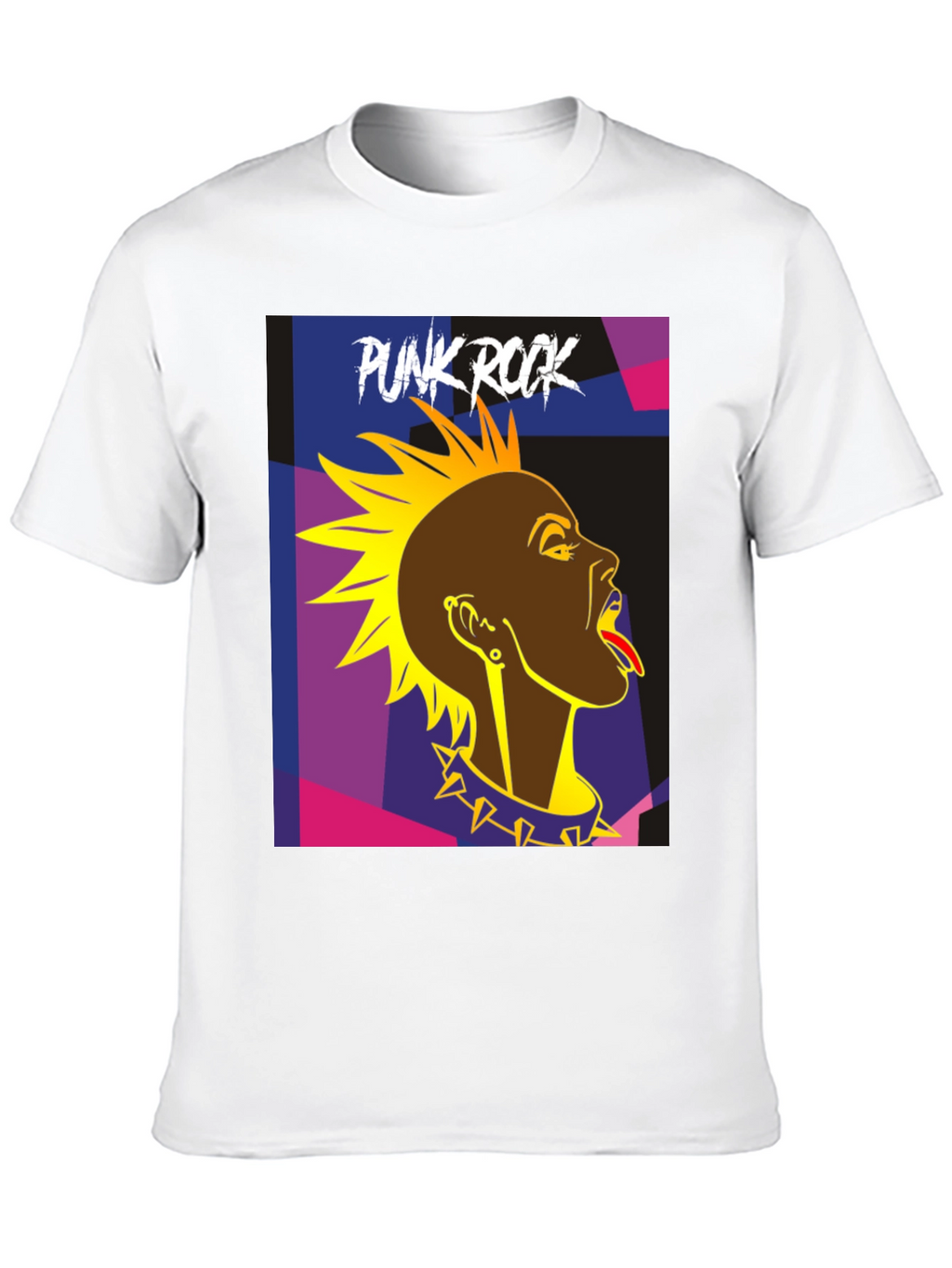 Punk Rock Graphic T-Shirt - Edgy Style