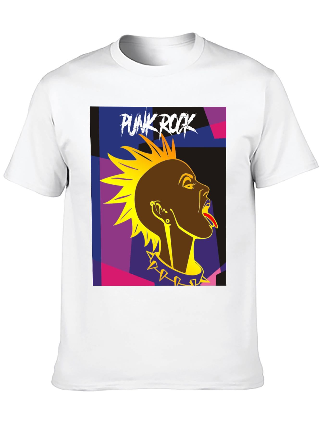Punk Rock Graphic T-Shirt - Edgy Style