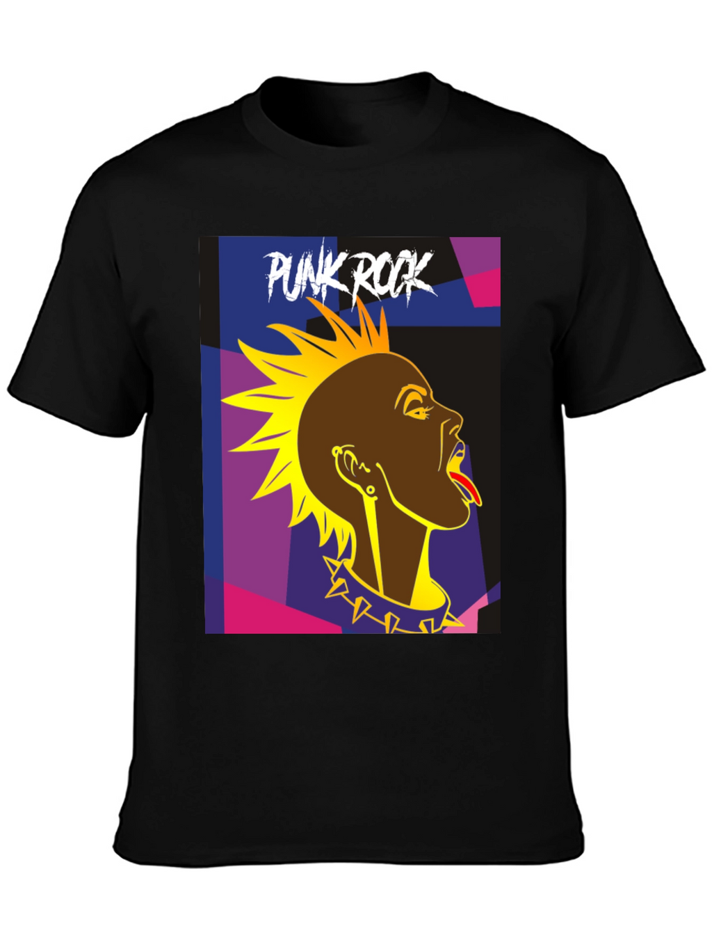 Punk Rock Graphic T-Shirt - Edgy Style