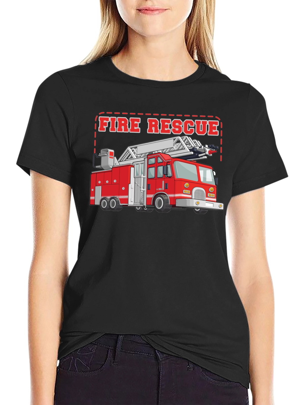 Fire Rescue Truck T-Shirt