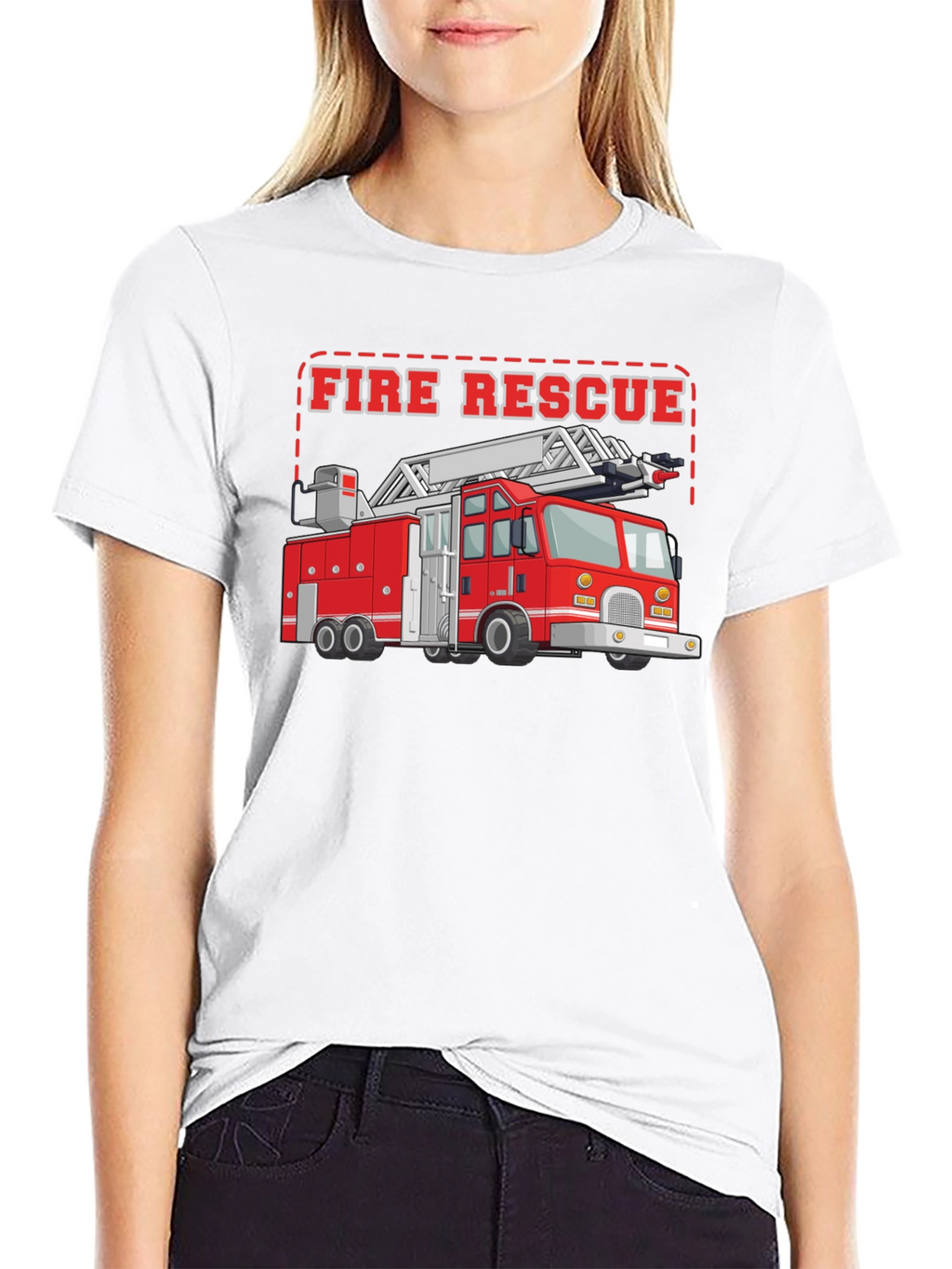 Fire Rescue Truck T-Shirt