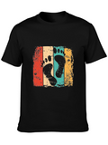 Retro Footprint Graphic Tee