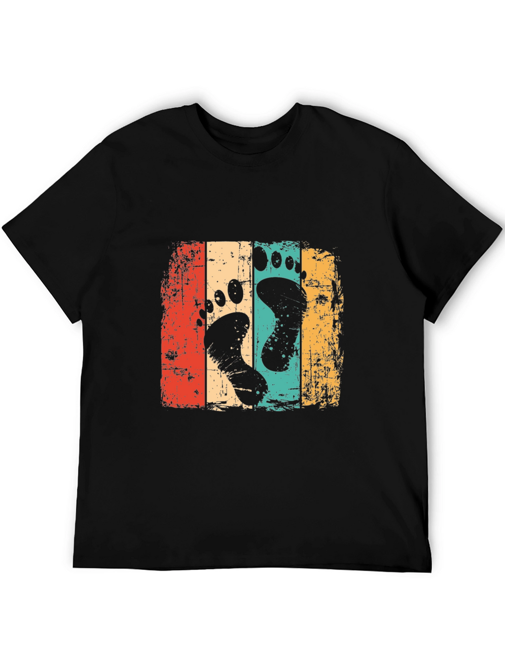 Retro Footprint Graphic Tee