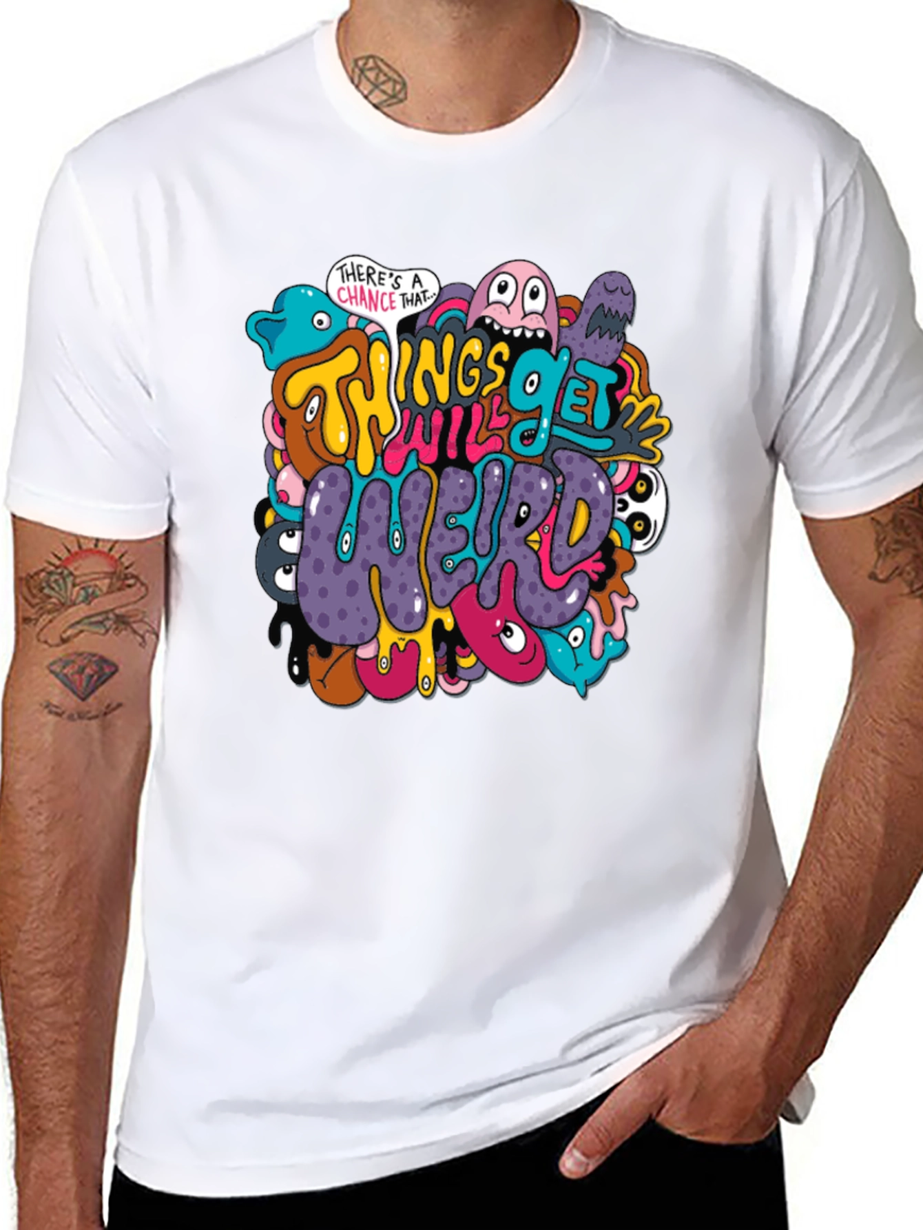 Things Will Get Weird Graphic T-Shirt