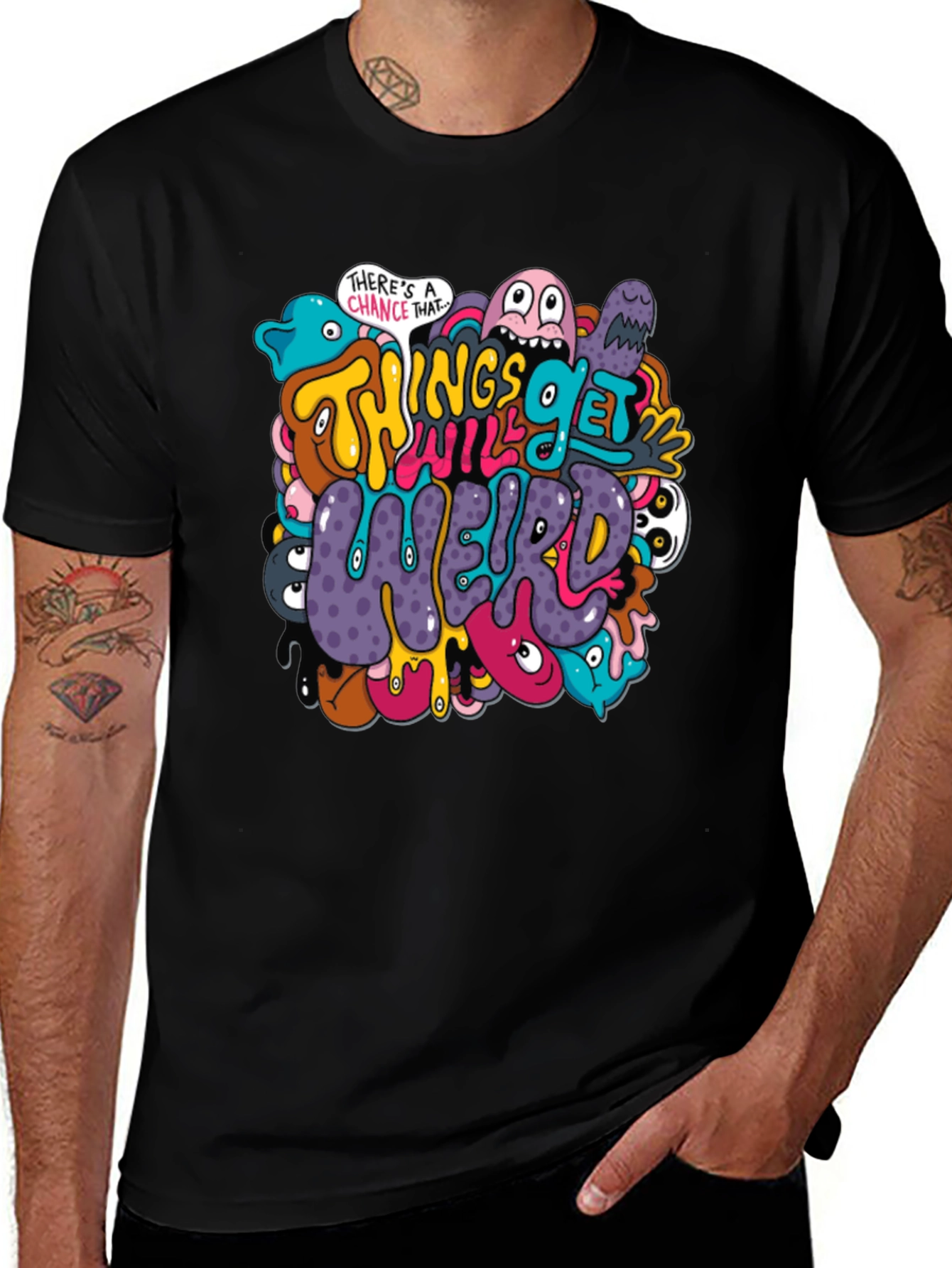 Things Will Get Weird Graphic T-Shirt