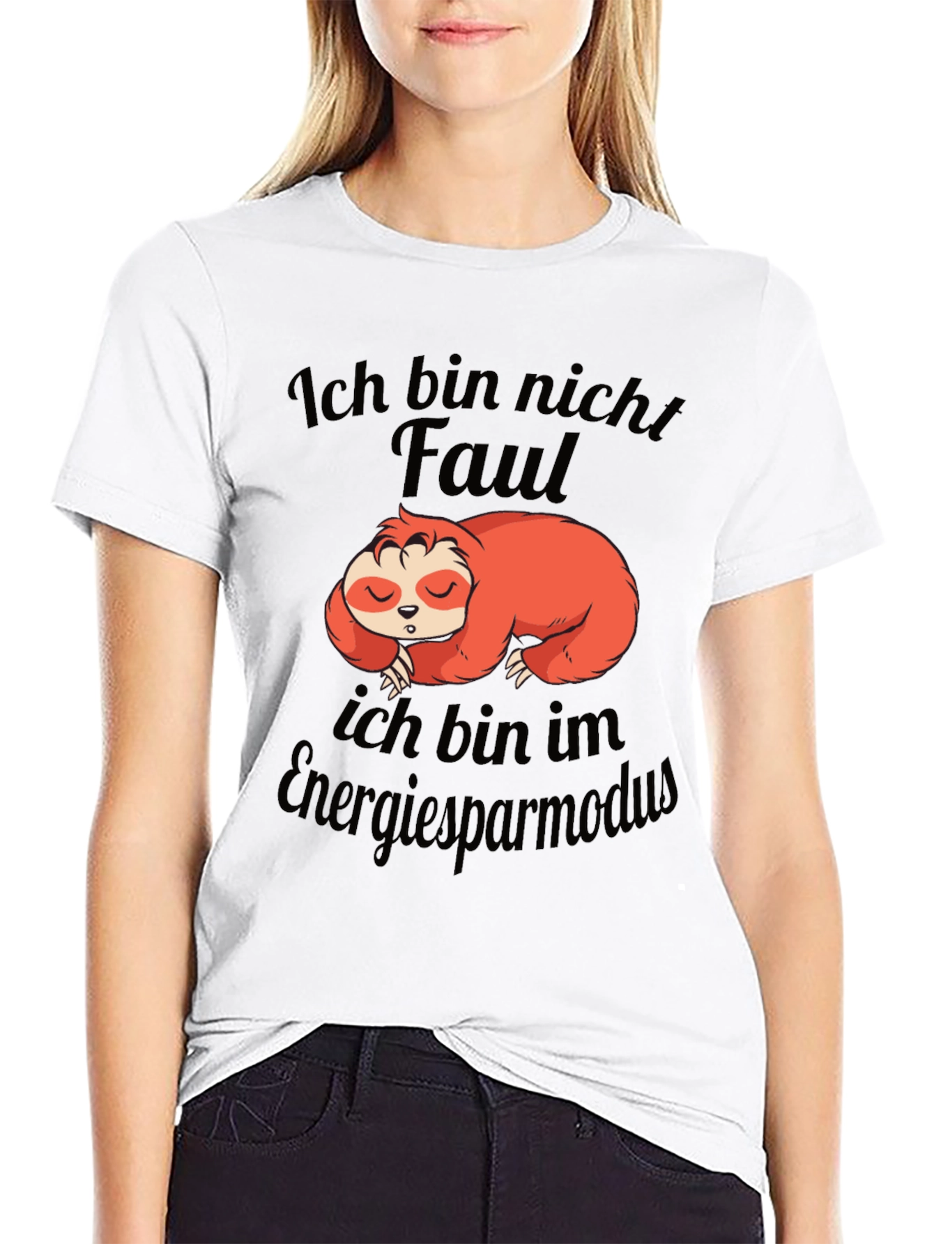 Funny Sloth Ich bin nicht Faul T-Shirt