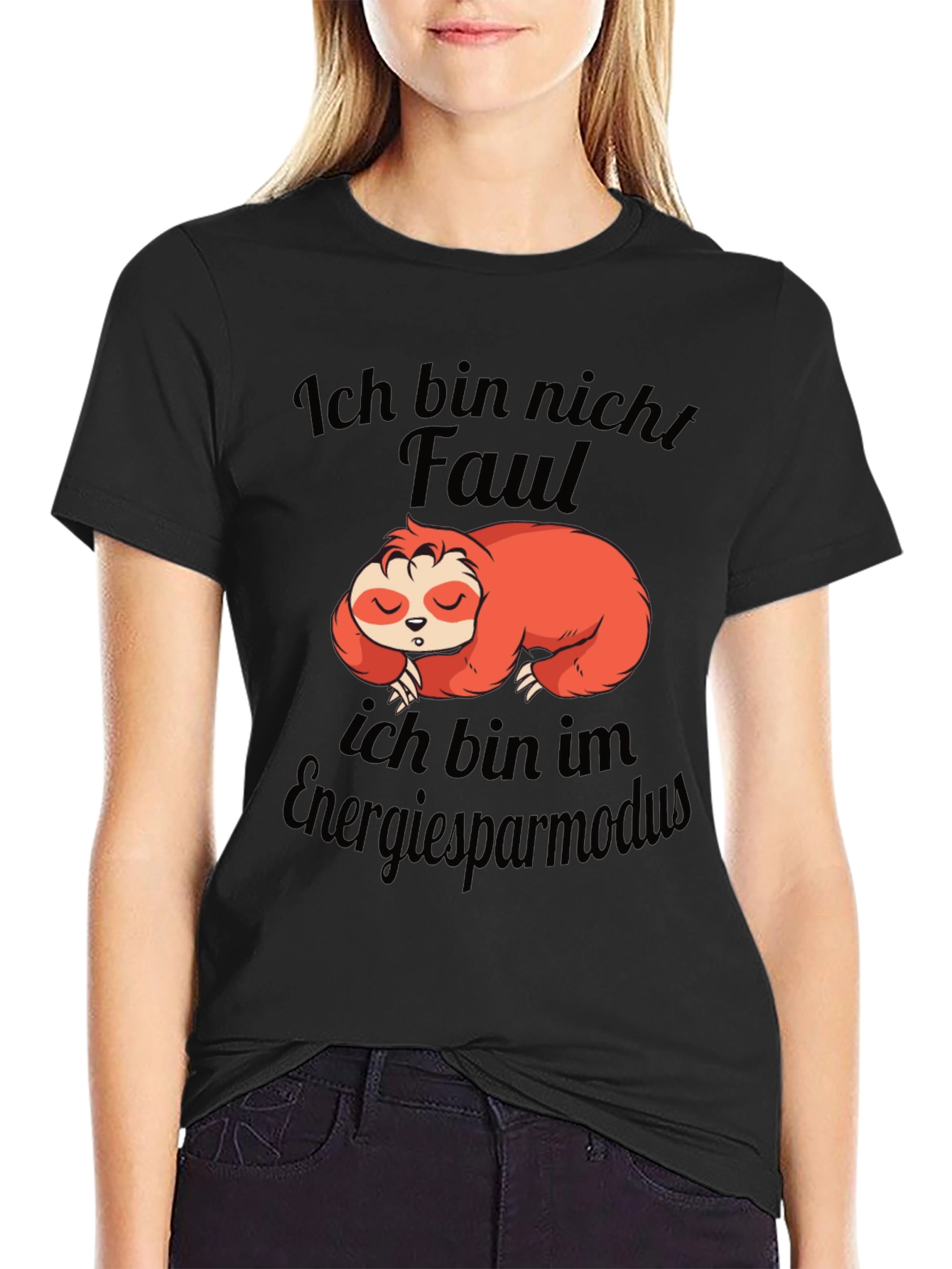 Funny Sloth Ich bin nicht Faul T-Shirt