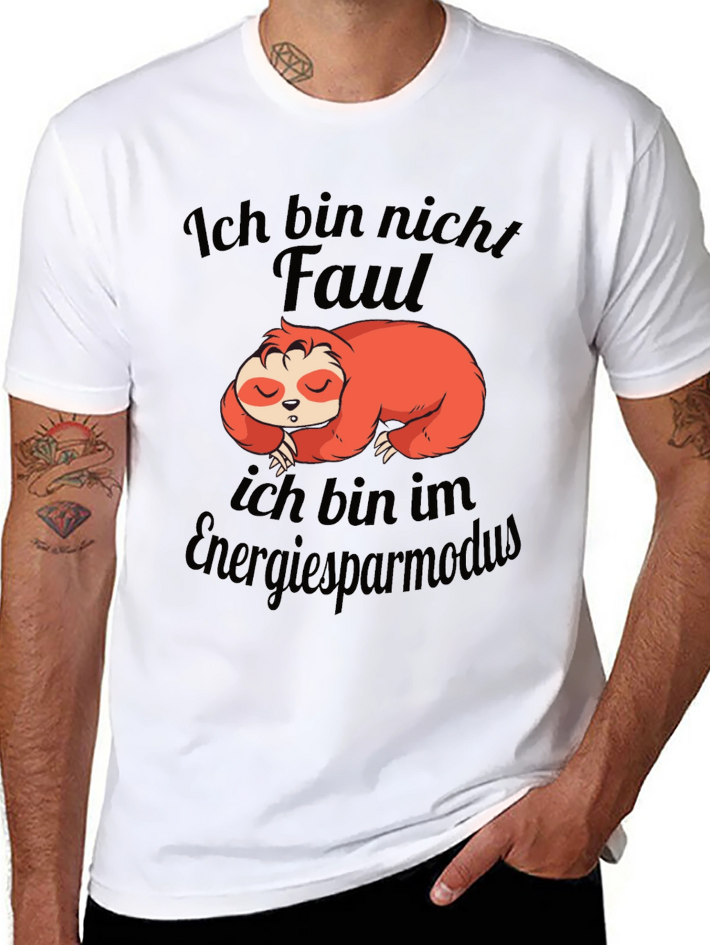 Funny Sloth Ich bin nicht Faul T-Shirt