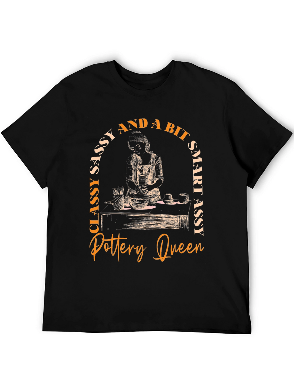Pottery Queen Graphic T-Shirt