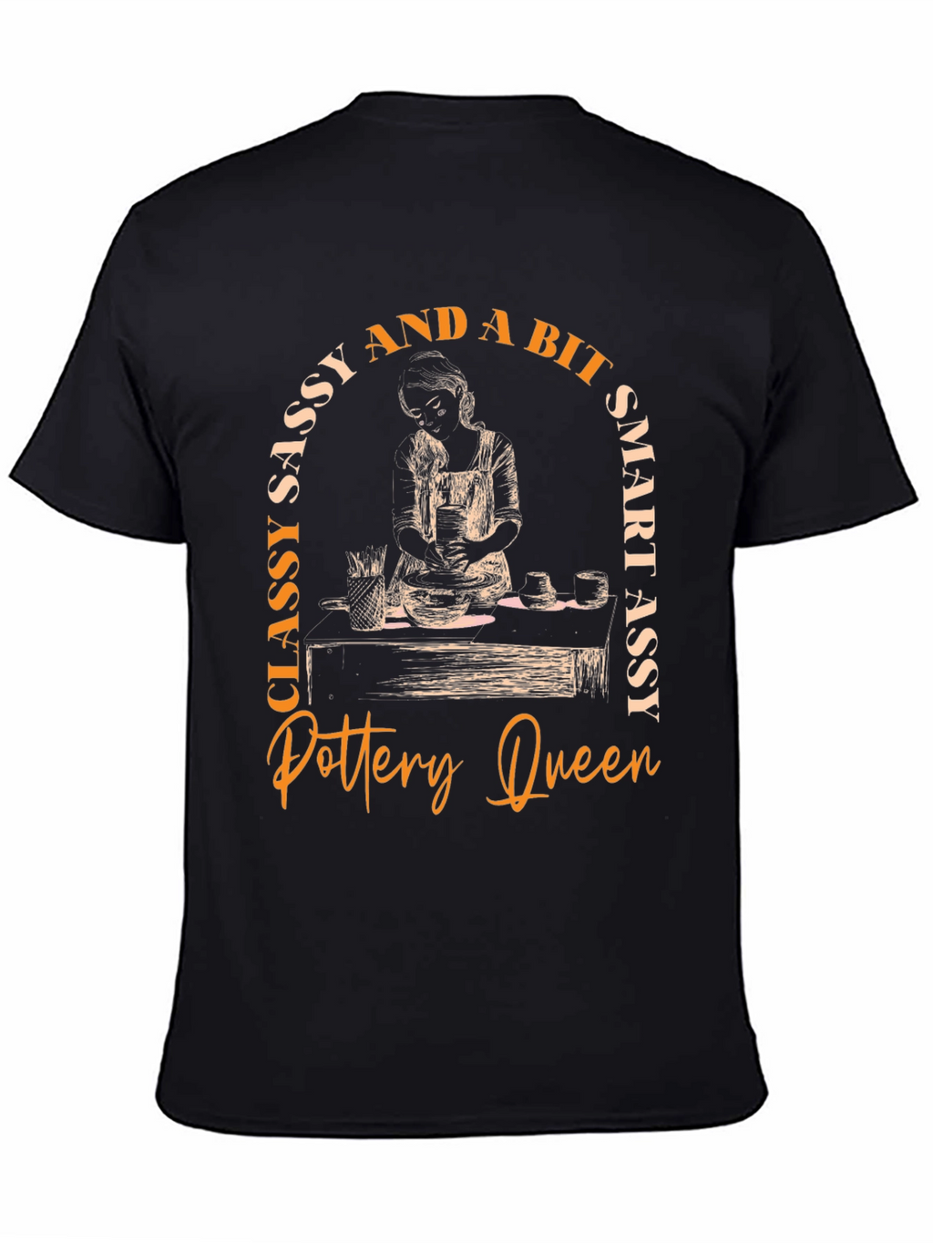 Pottery Queen Graphic T-Shirt