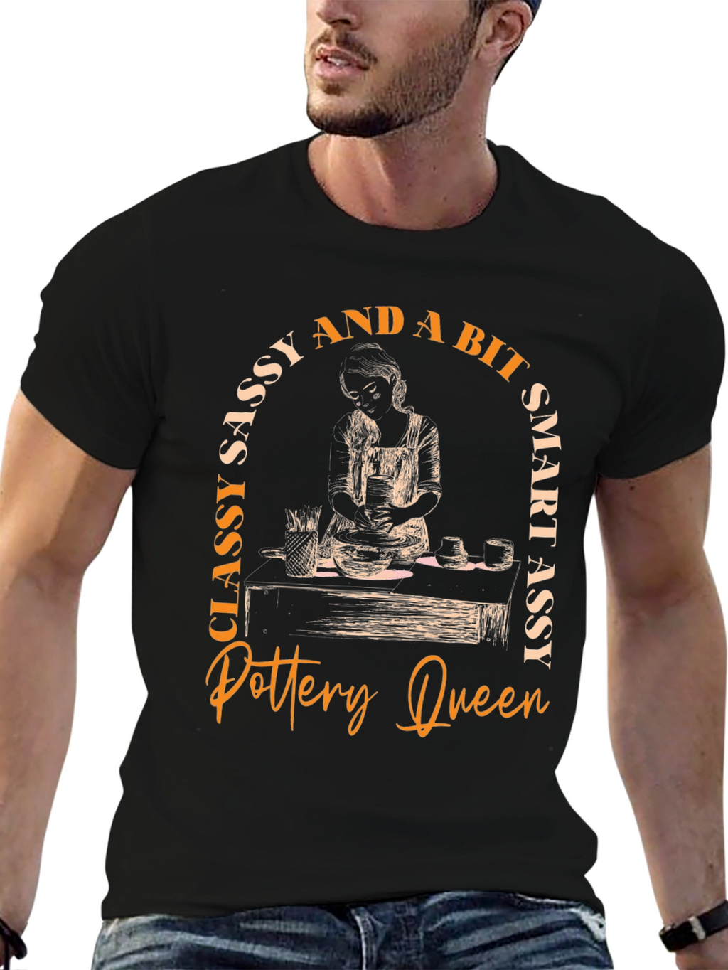 Pottery Queen Graphic T-Shirt