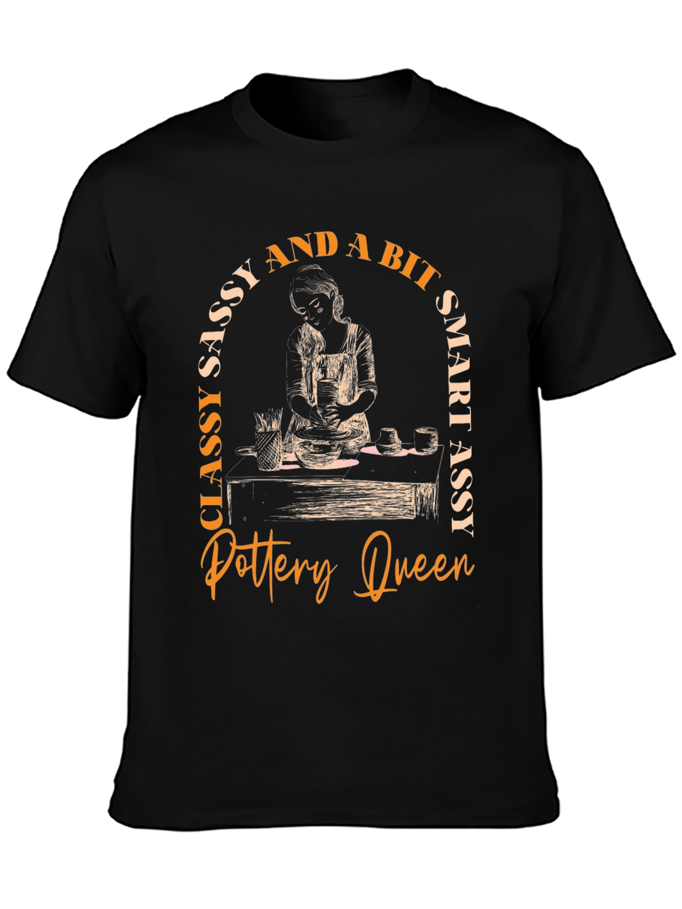 Pottery Queen Graphic T-Shirt