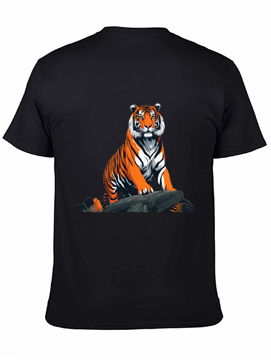 Tiger Graphic T-Shirt - Bold Animal Print Tee