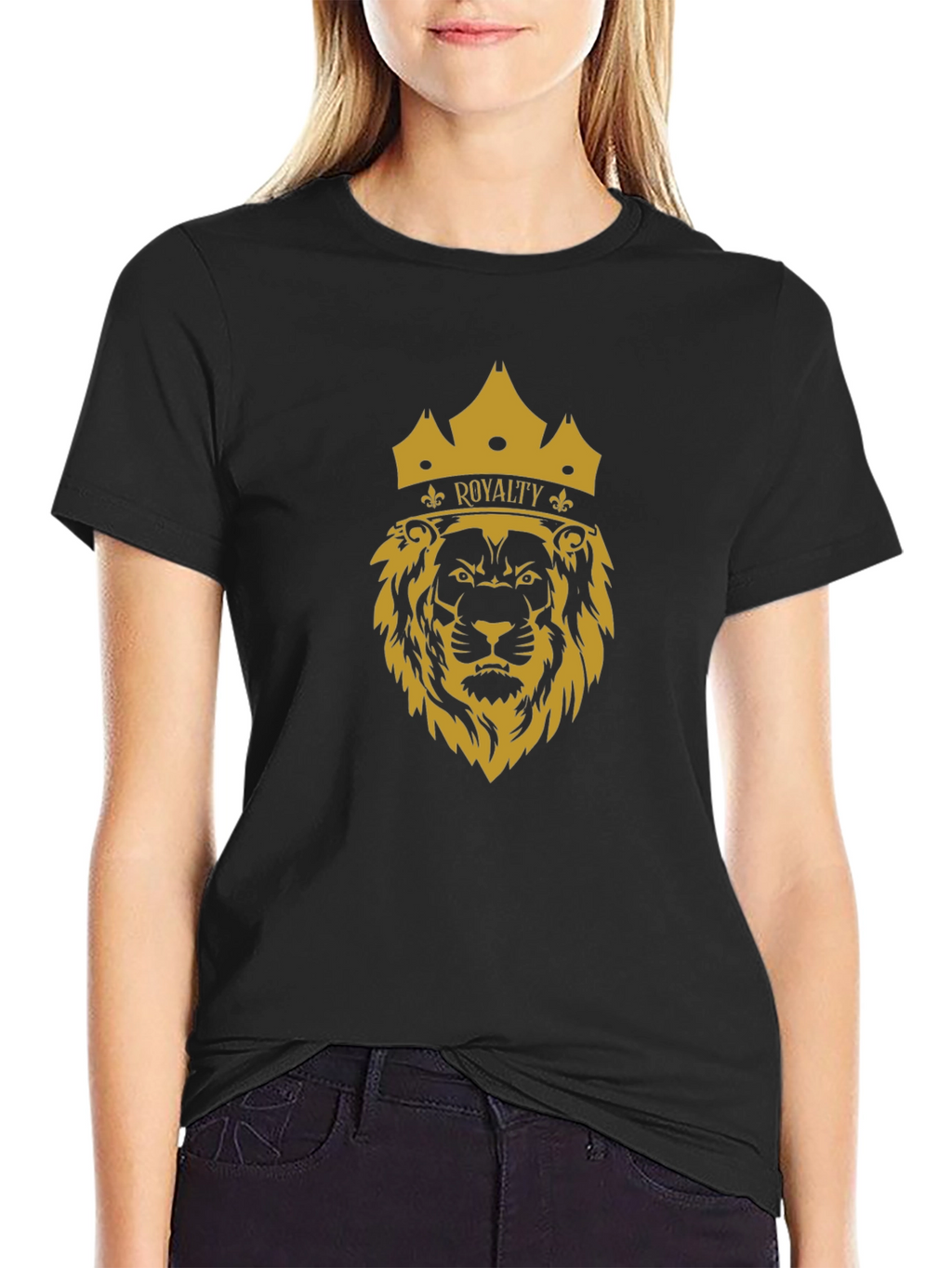 Lion Royalty Graphic T-Shirt