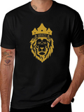 Lion Royalty Graphic T-Shirt