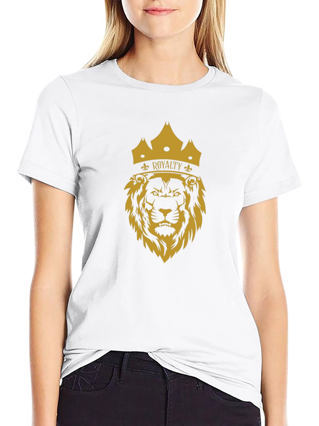 Lion Royalty Graphic T-Shirt