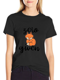 Zero Fox Given Graphic T-Shirt - Black Tee