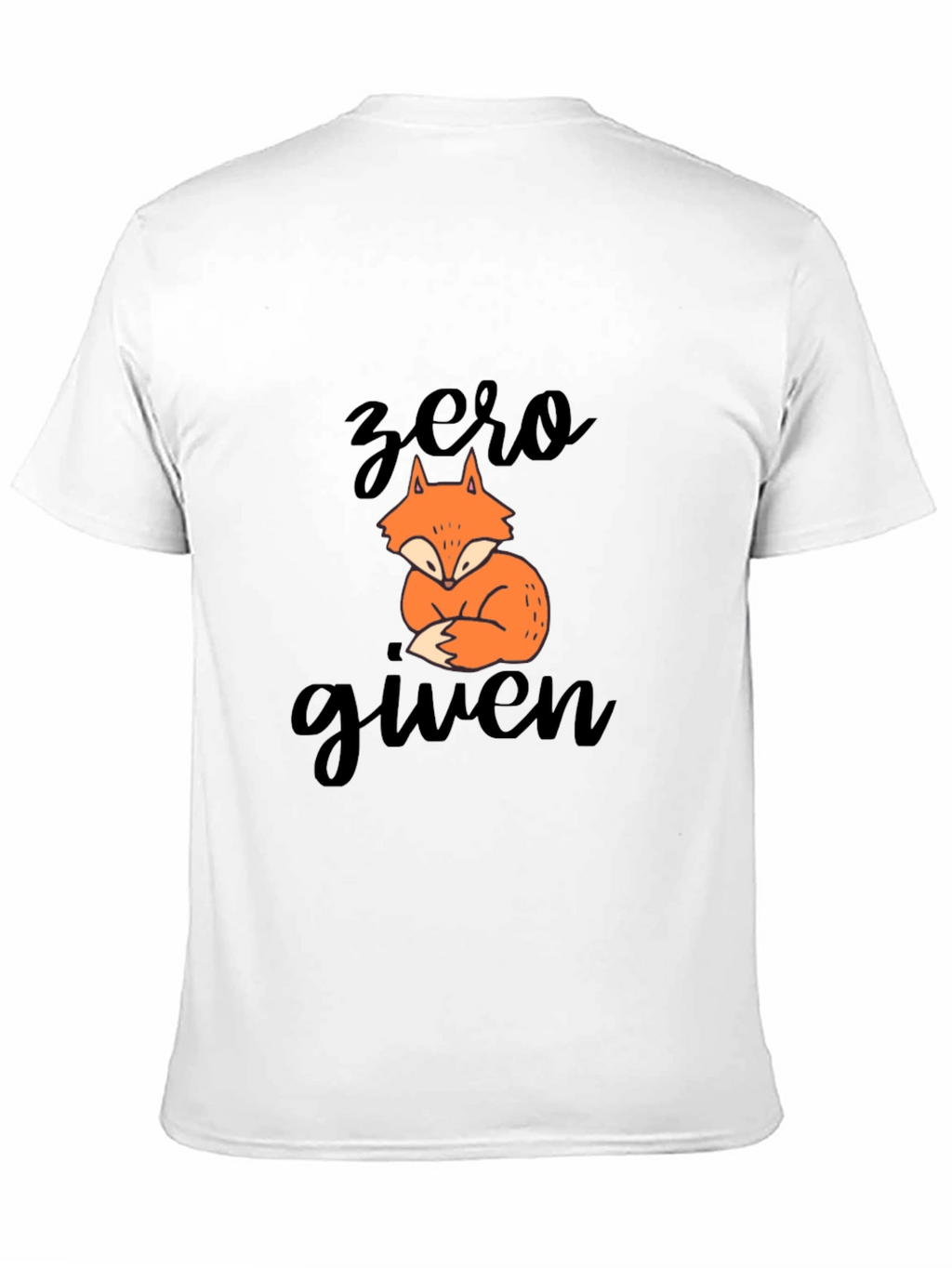 Zero Fox Given Graphic T-Shirt - Black Tee