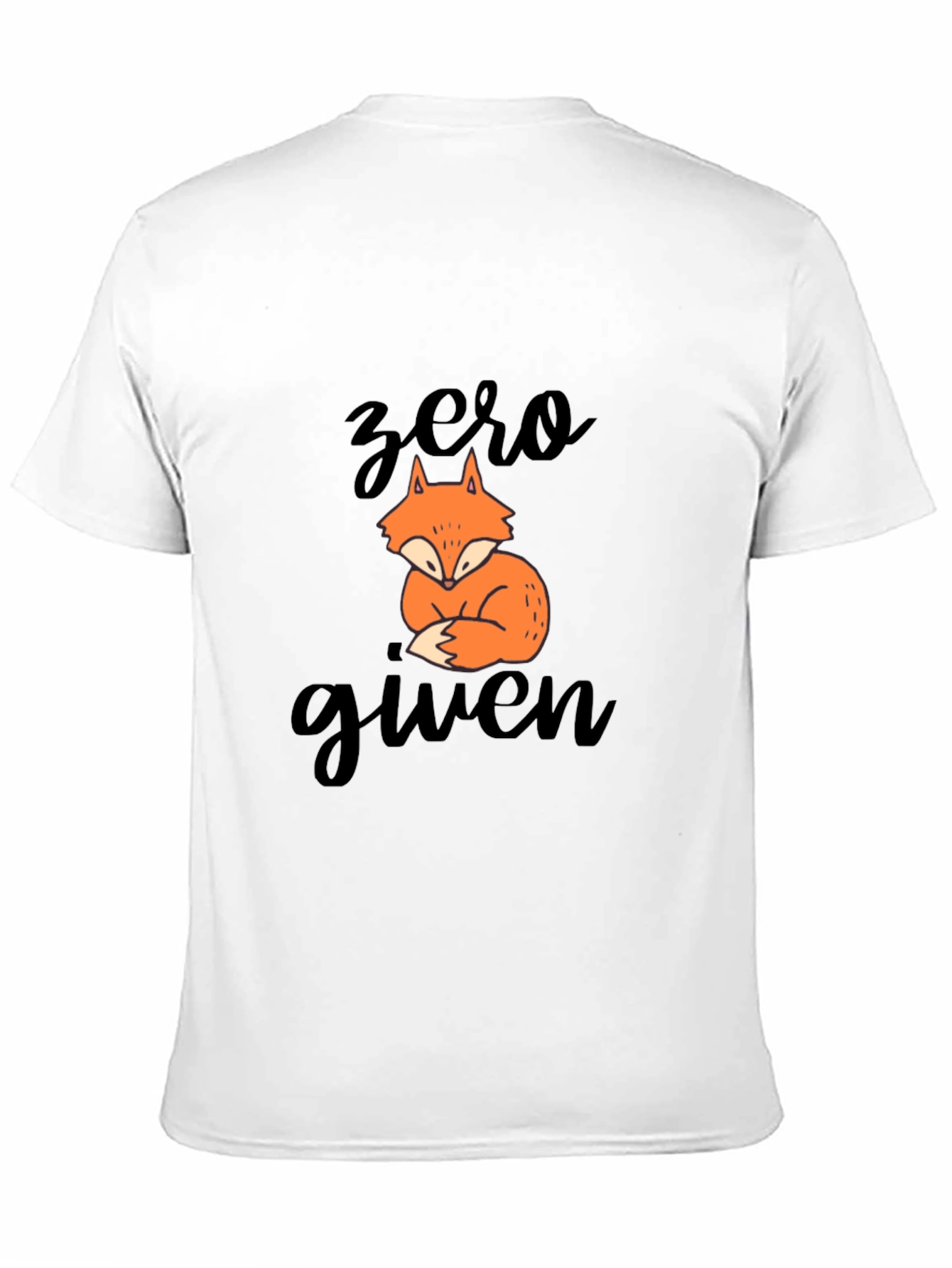 Zero Fox Given Graphic T-Shirt - Black Tee