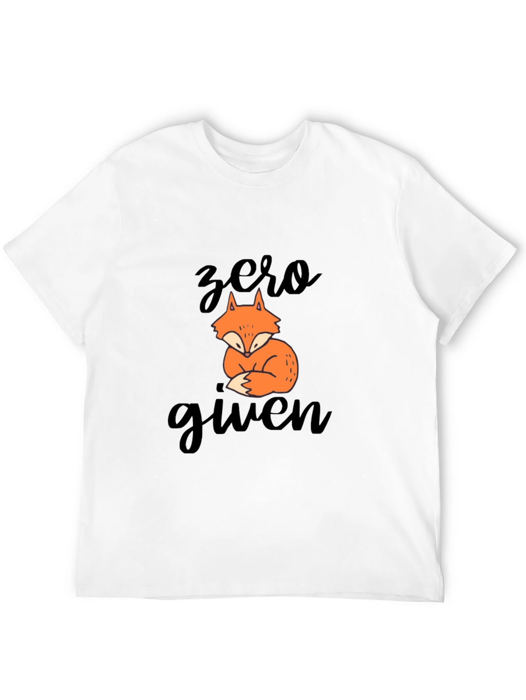 Zero Fox Given Graphic T-Shirt - Black Tee