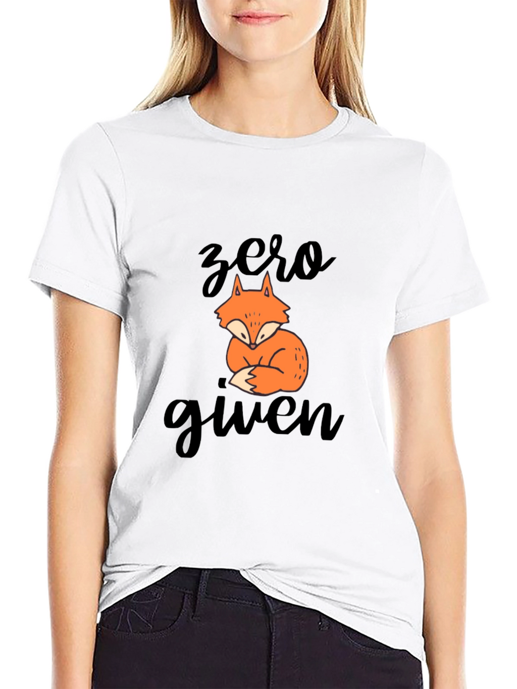 Zero Fox Given Graphic T-Shirt - Black Tee