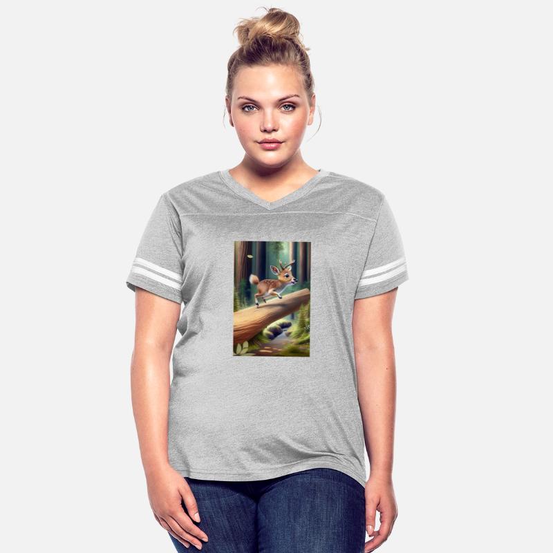 "Jump for Joy: Adorable Baby Deer Playing in the F