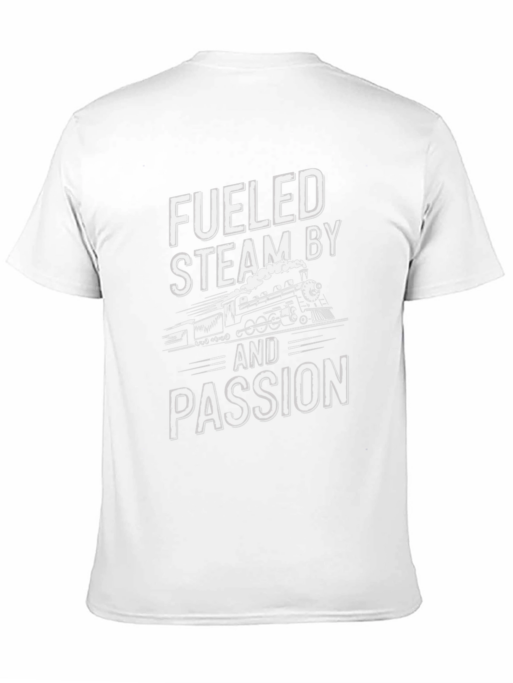 Fueled By Steam & Passion Black T-Shirt