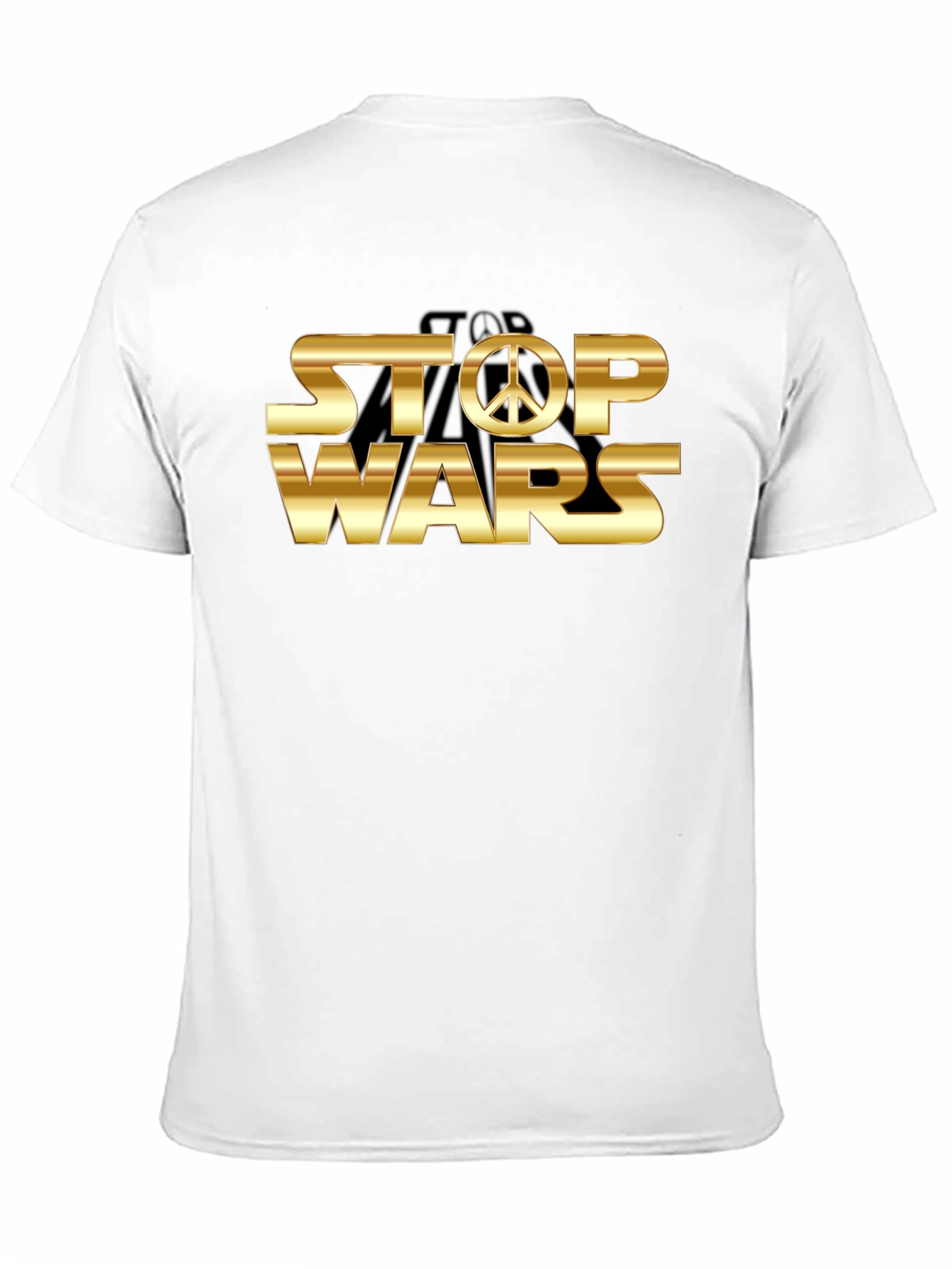 Stop Wars Peace Symbol Graphic T-Shirt