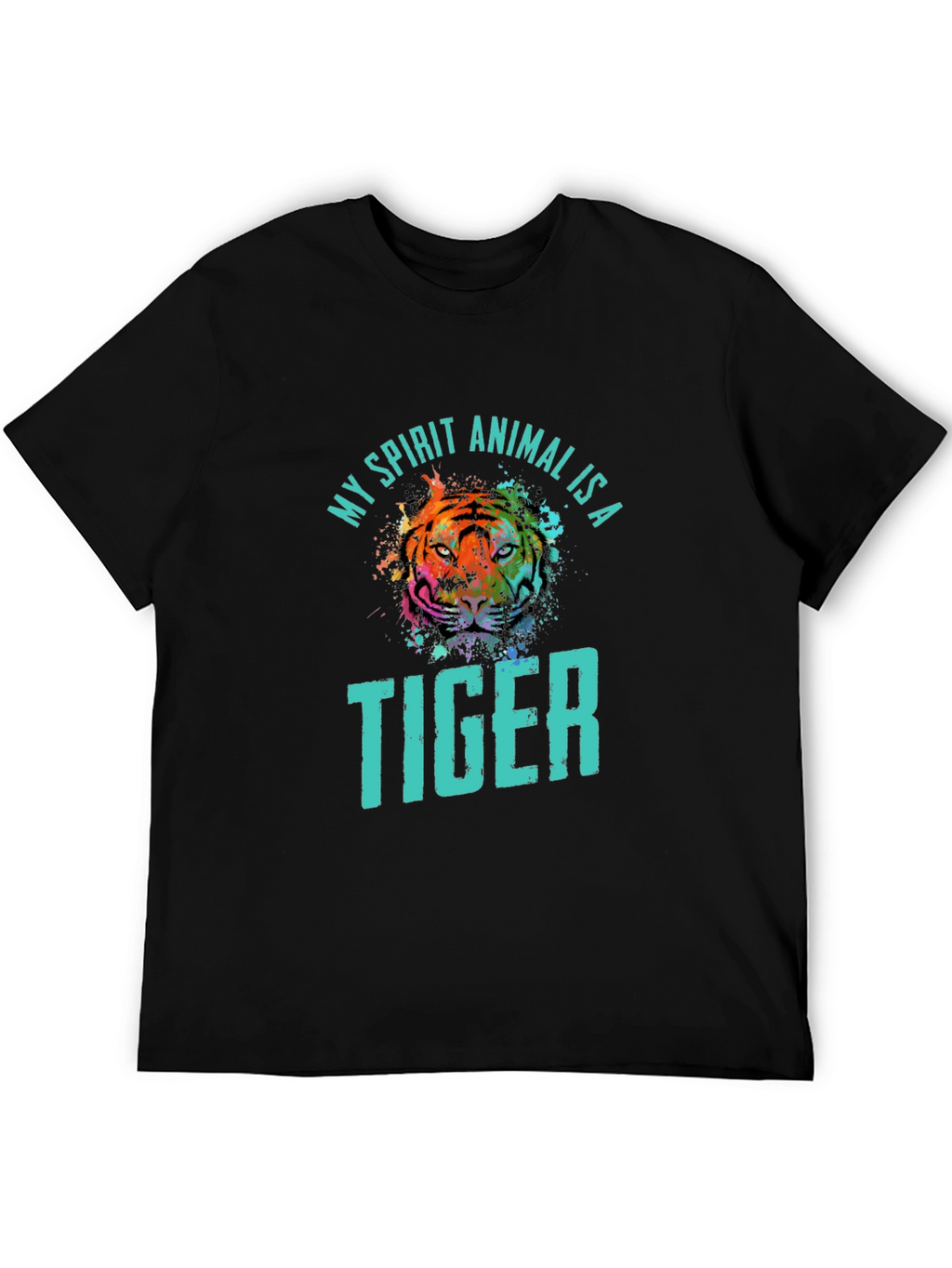 My Spirit Animal is a Tiger Graphic T-Shirt