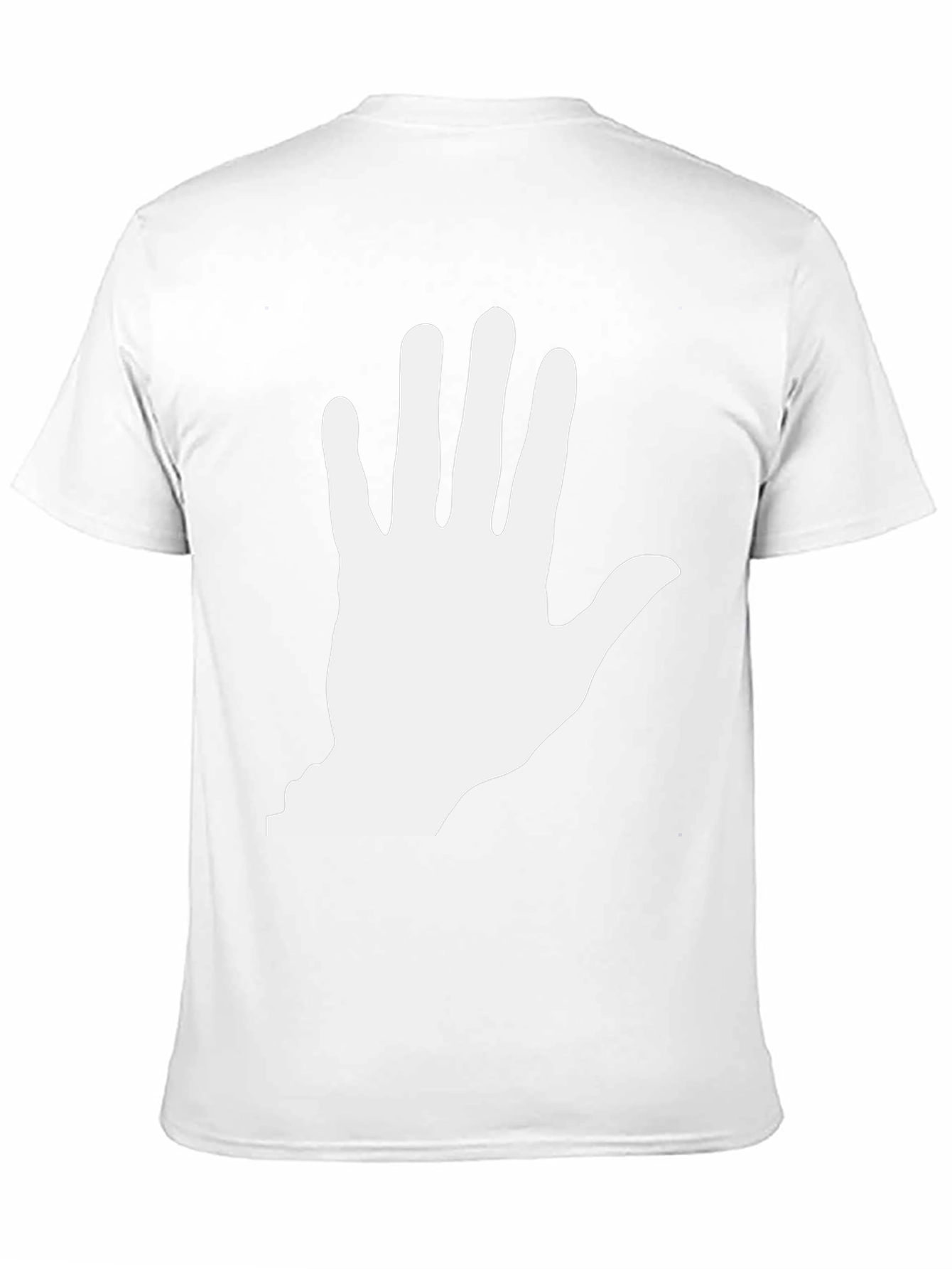 Statement Hand Graphic Black T-Shirt