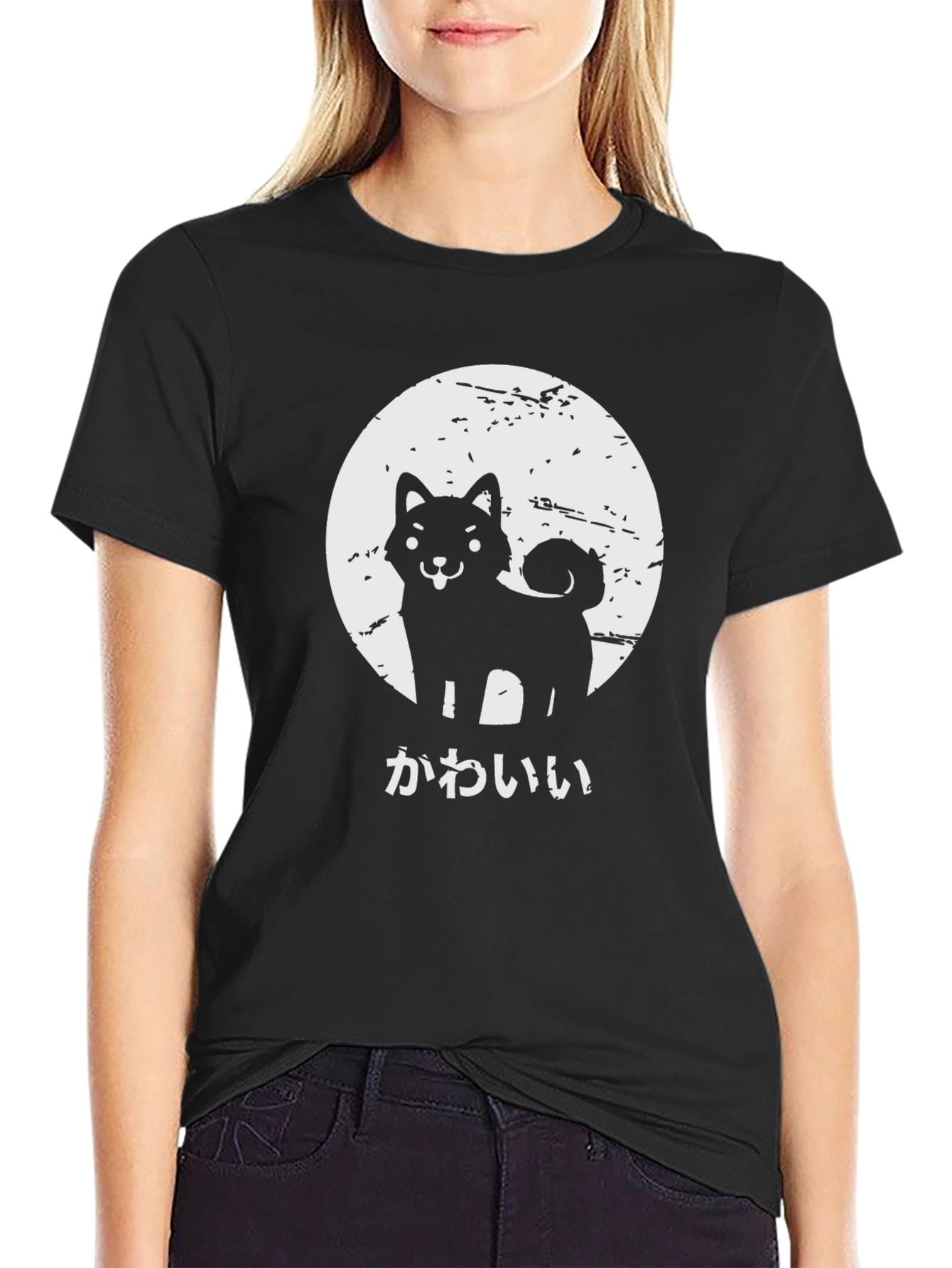 Kawaii Shiba Inu Graphic Tee - Cute Dog T-Shirt