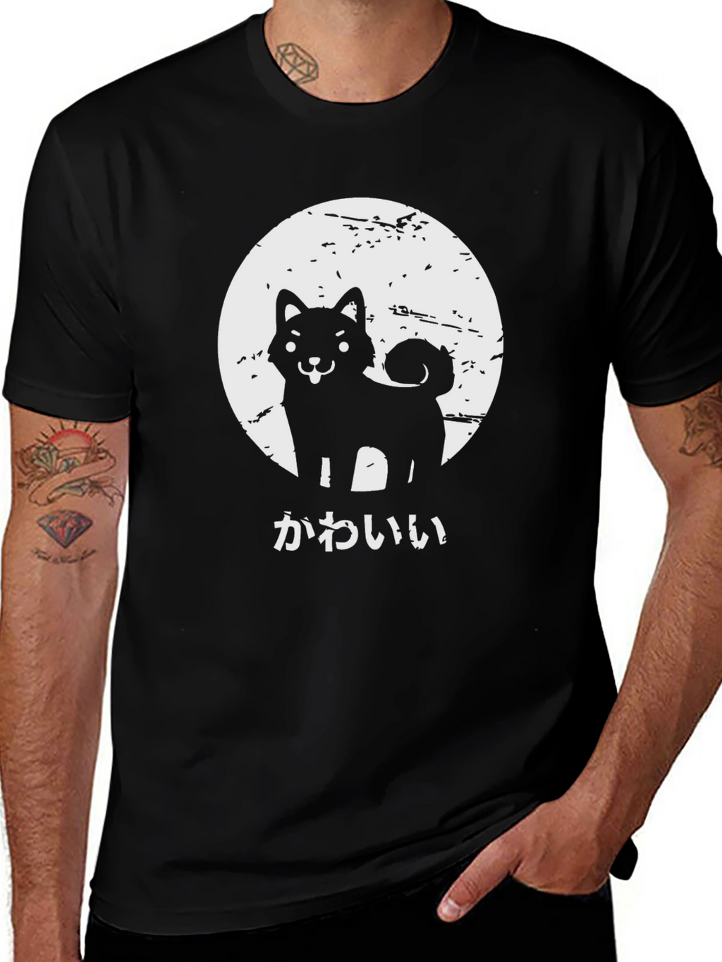 Kawaii Shiba Inu Graphic Tee - Cute Dog T-Shirt